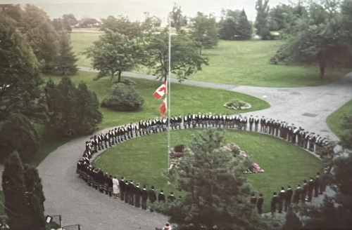 Attendance was required at Flag Raising daily at 7:20 am 