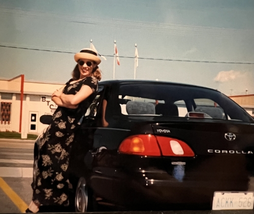 Tasting freedom with my first car!